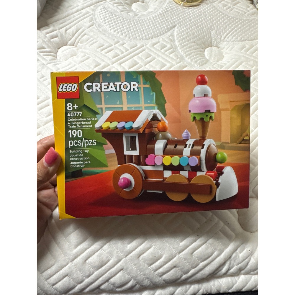LEGO Creator 40777 Celebration Series Gingerbread Train Ornament 190 Pcs NEW